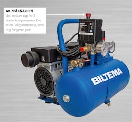 Kompressor godt kjøp: Biltema art. 18-660 Kompressor godt kjøp: Biltema art. 18-660